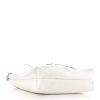 Chanel 22 Mini White Quilted Calfskin Bag in Rainbow Hardware bottom