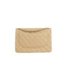 Chanel Classic Flap Jumbo Beige Lambskin Gold Hardware back