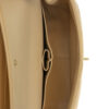 Chanel Classic Flap Jumbo Beige Lambskin Gold Hardware interior