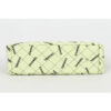 Chanel Classic Single Flap Maxi Green Cotton Gold Hardware bottom