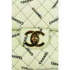 Chanel Classic Single Flap Maxi Green Cotton Gold Hardware cc turnlock