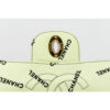 Chanel Classic Single Flap Maxi Green Cotton Gold Hardware turnlock