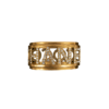 Chanel Coco Metal and Rhinestone Goldtone Bracelet