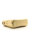 Chanel Gabrielle Medium Metallic Gold Chevron Calfskin Hobo Bag bottom