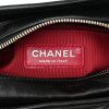 Chanel Gabrielle Small Black Chevron Calfskin Hobo Bag stamp