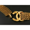 Chanel Gold Belt Size S pin closure