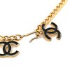 Chanel Gold and Black Metal Belt 2