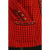Chanel Red Wool Jacket and Skirt pocket