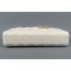 Christian Dior Medium Lady D Joy Bag White Lambskin bottom