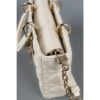 Christian Dior Medium Lady D Joy Bag White Lambskin hardware