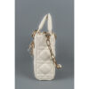 Christian Dior Medium Lady D Joy Bag White Lambskin left