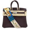 Hermes Birkin 25 Rouge Sellier Togo Palladium Hardware
