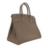 Hermes Birkin 30 Etoupe Togo Leather Palladium Hardware back