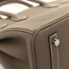 Hermes Birkin 30 Etoupe Togo Leather Palladium Hardware bottom back corner