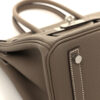 Hermes Birkin 30 Etoupe Togo Leather Palladium Hardware front bottom corner