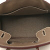 Hermes Birkin 30 Etoupe Togo Leather Palladium Hardware interior