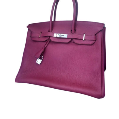 Hermès Birkin 35 Rouge H Togo Palladium Hardware