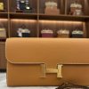 Hermes Constance Long To Go Wallet Gold Epsom Gold hardware