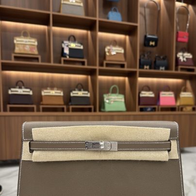 Hermes Kelly Elan Epsom Etoupe PHW