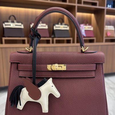 Hermes Kelly Retourne 25 Rouge H Togo GHW