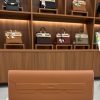Hermes Shadow Birkin Cut in Gold Swift Leather