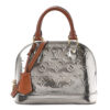 Louis Vuitton Alma BB Metallic Grey Vernis Bag