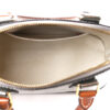 Louis Vuitton Alma BB Metallic Grey Vernis Bag interior