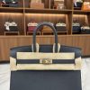 New Hermes Birkin 25 Gris Misty Togo Permabrass Hardware