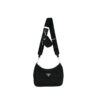 Prada Re Edition Nylon Triangle Black Shoulder Bag