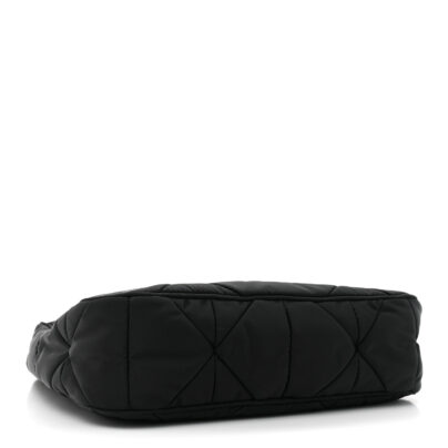 Prada Re Edition Nylon Triangle Black Shoulder Bag bottom