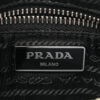 Prada Re Edition Nylon Triangle Black Shoulder Bag logo