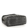 Saint Laurent Loulou Small Y Suede Grey Leather Gold Hardware bottom