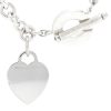 Tiffany Toggle Silver Bracelet with heart