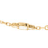 Van Cleef and Arpels Vintage Alhambra 10 Motifs Necklace 18k Yellow Gold Mother Of Pearl AU750