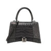Balenciaga Hourglass Medium Crocodile Embossed bag