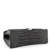 Balenciaga Hourglass Medium Crocodile Embossed bag bottom