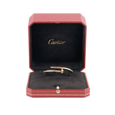 Cartier Juste Un Clou 18K Rose Gold Bracelet Size 15