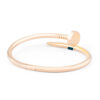 Cartier Juste Un Clou 18K Rose Gold Bracelet Size 15 back