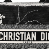 Christian Dior Medium New York Black and White Book Tote 2024 front embroidery