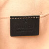 Gucci GG Marmont Black Matelasse Belt Bag Gold Hardware stamp