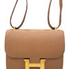 Hermes Constance 18 Quebracho Brown Leather Gold Hardware