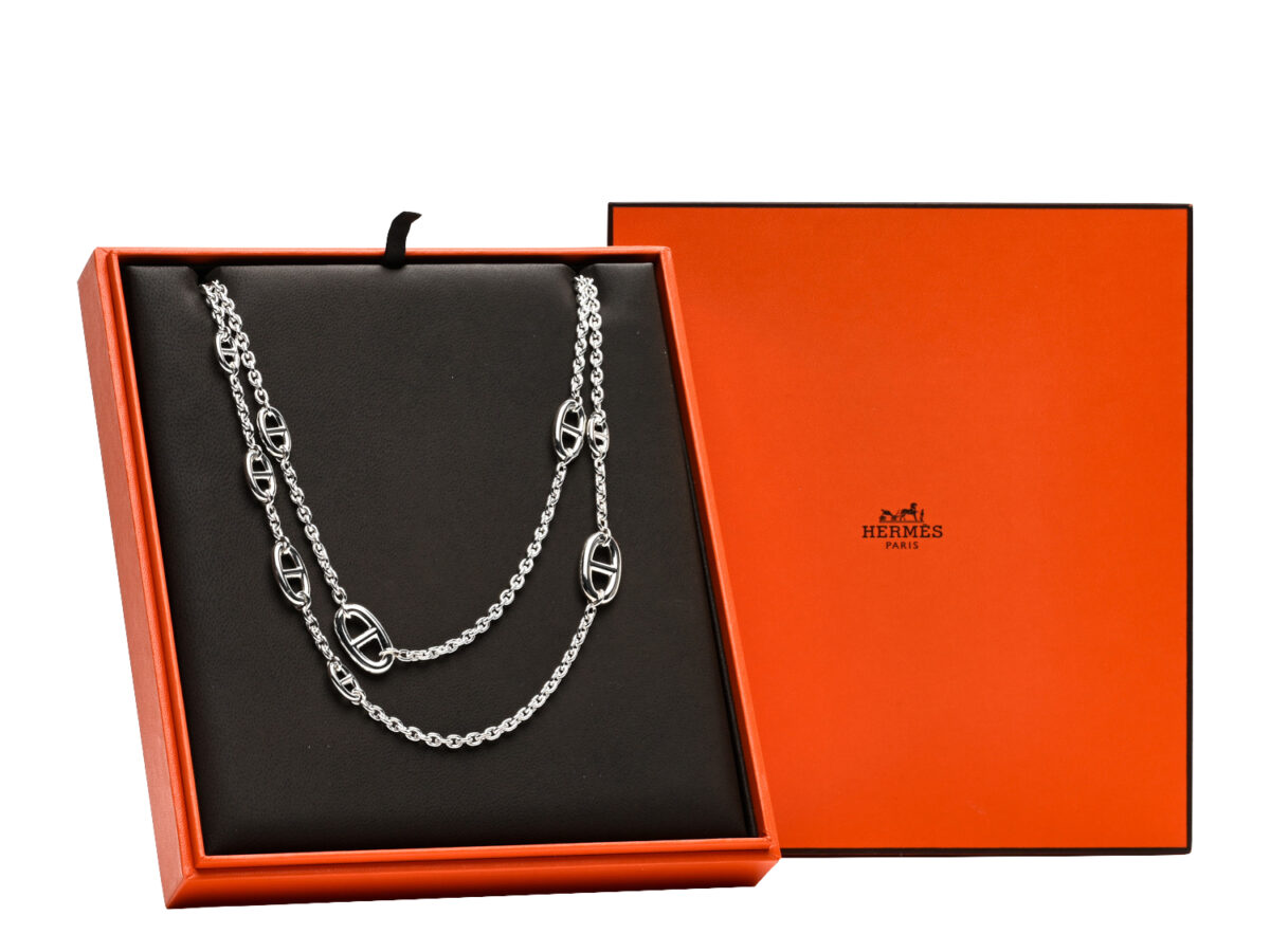 Hermes Farandole/Chaine D\'Ancre Silver #310763H15B Hermès Chaîne d main image 3