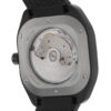 Hermes H08 Black Grey Bicolor 39mm Watch Titanium Rubber 049428WW00 back