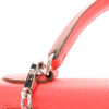 Hermes Kelly 28 Retourne Pink Clemence Leather Palladium Hardware strap