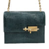Hermes Mini Verrou Vert Cypress Lizard Permabrass Hardware