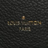 Louis Vuitton Pochette Black Monogram Empreinte and double zip stamp