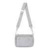 Prada Re Edition Nylon Grey Shoulder Bag Silvertone Hardware