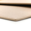 Saint Laurent Uptown Pouch in Beige Grain De Poudre Leather Goldtone Hardware corner