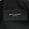 Saint Laurent Uptown Pouch in Beige Grain De Poudre Leather Goldtone Hardware stamp