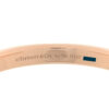 Tiffany Lock Bangle Bracelet 18K Rose Gold Size Medium stamp